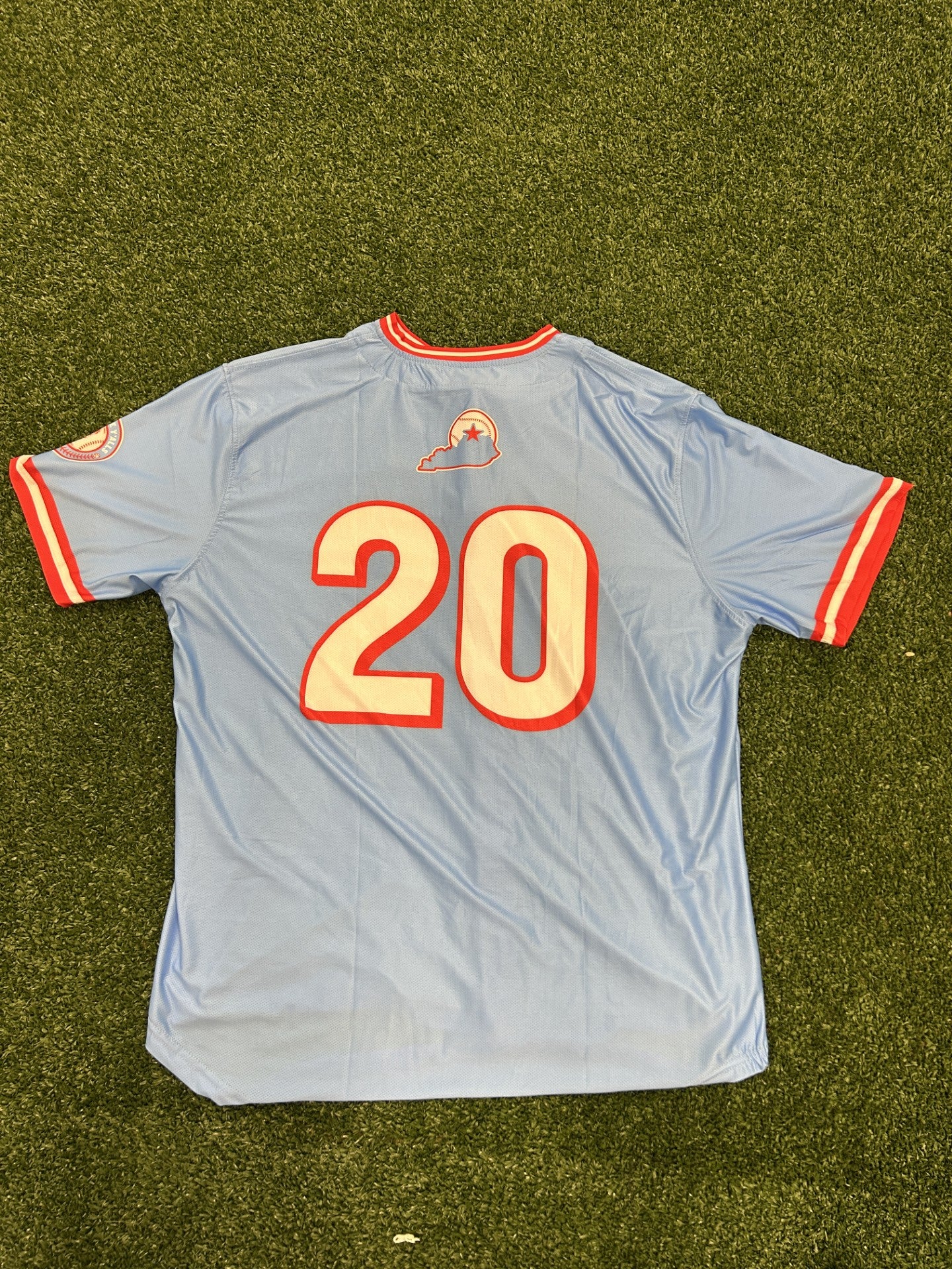 Adult Official Blue Y'alls Replica Jersey