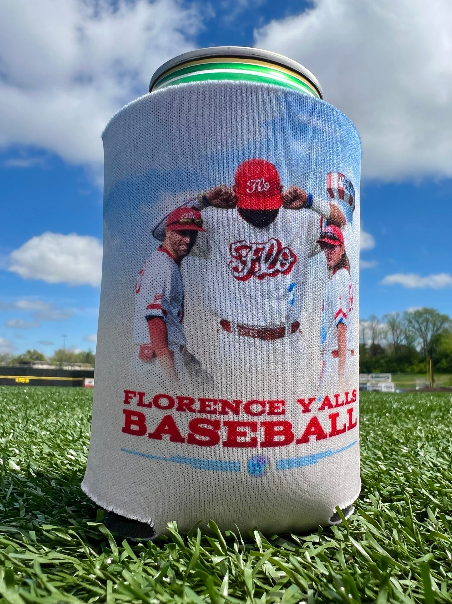 Cream FLO-da Koozie