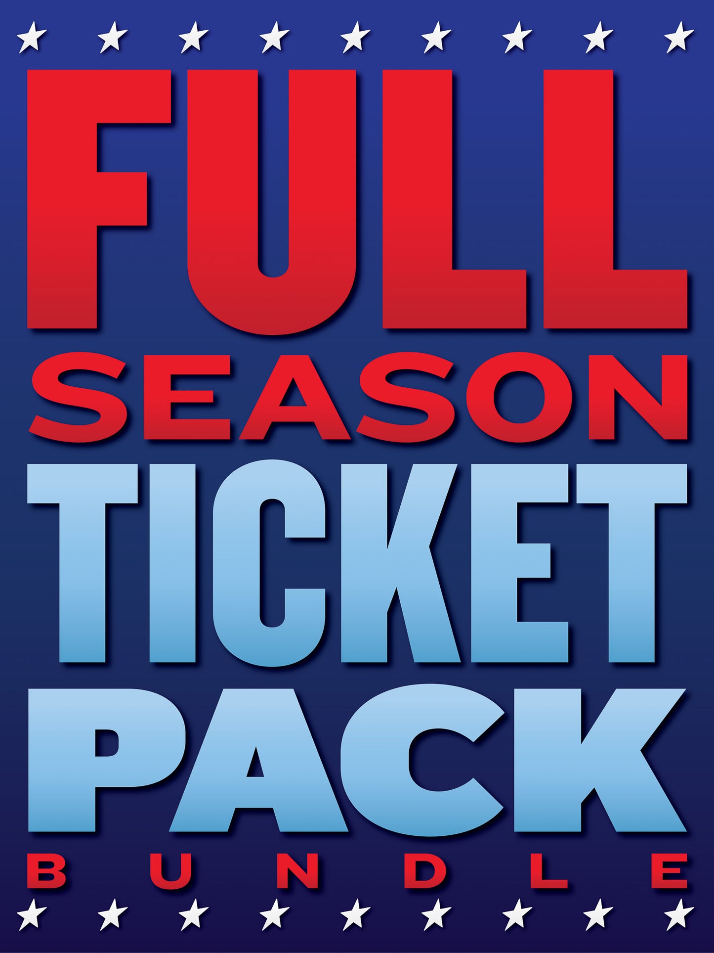 2026 Full Season Ticket Package
