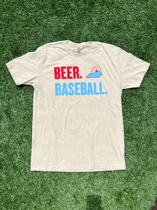 Beer. Baseball. Tee