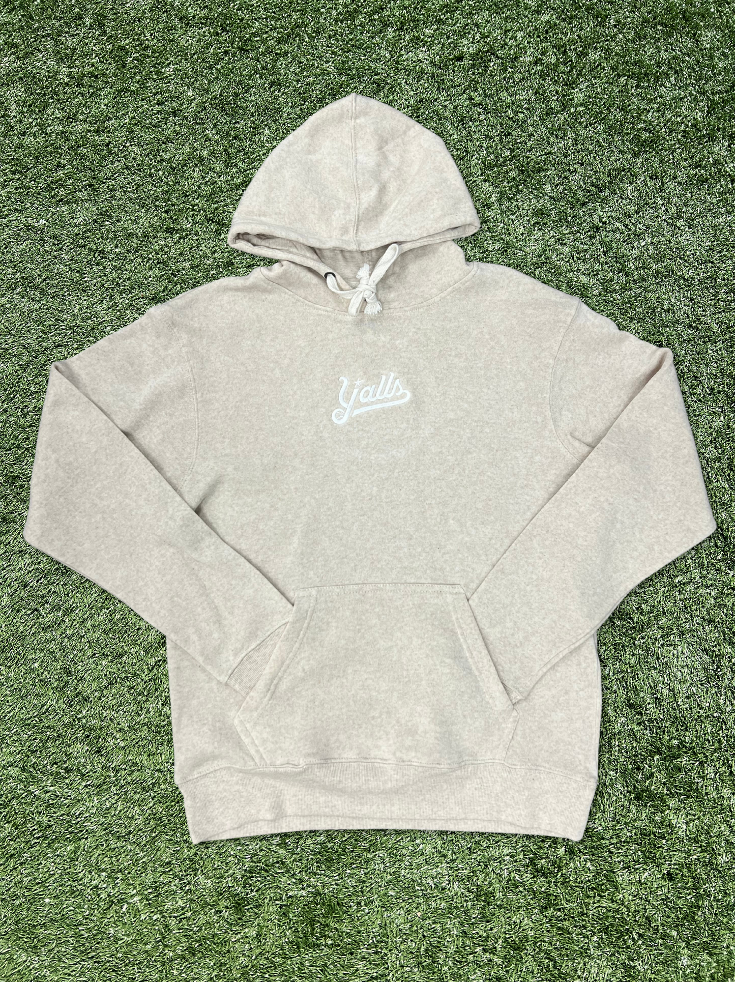 Oatmeal Embroidered Hood