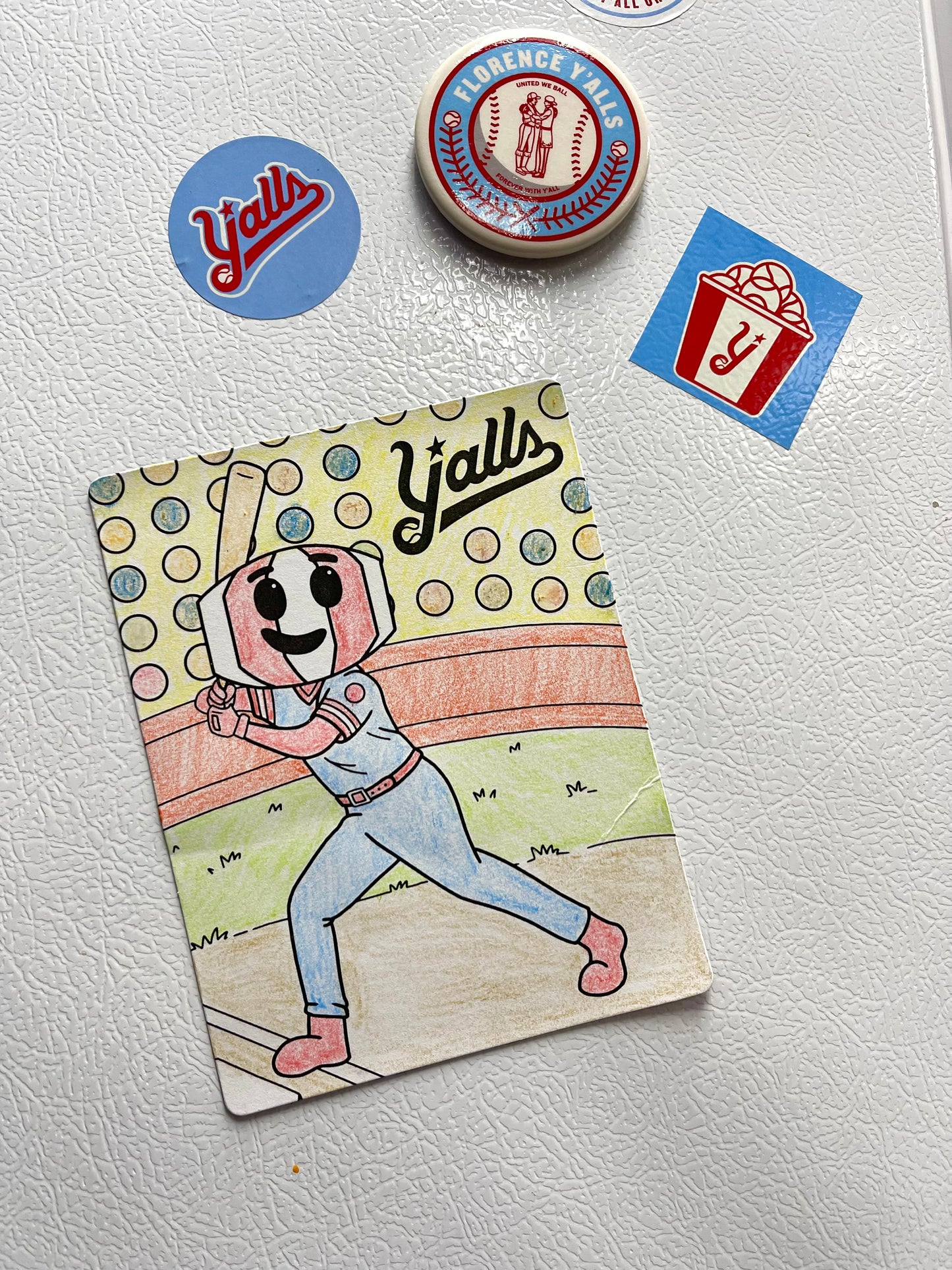 Y'all-Star Color-Me Magnet