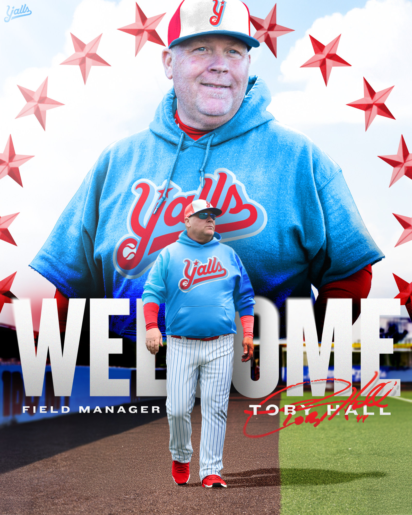 Florence Names Hall New Manager – Y'alls Baseball