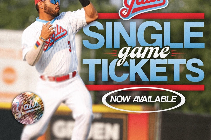 2024 Single Game Tickets are On Sale NOW!