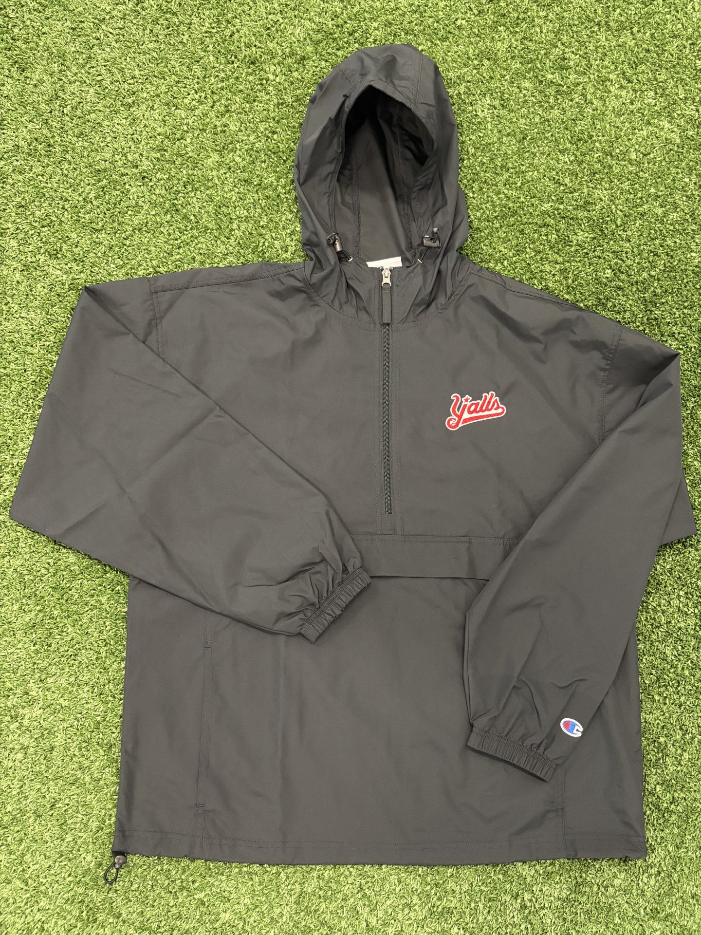 Champion Y'alls Windbreaker: Black