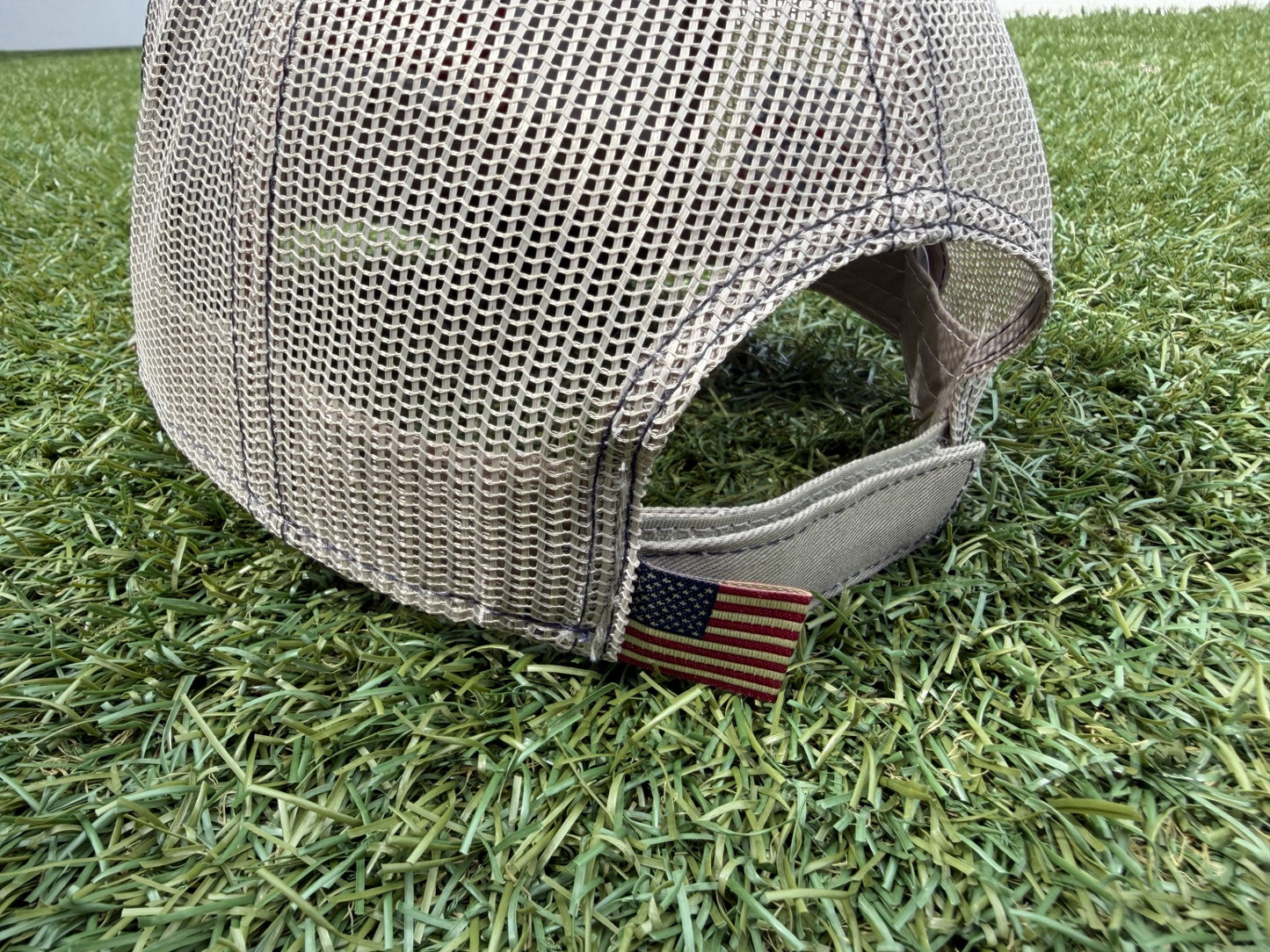 Patriotic Khaki Cap