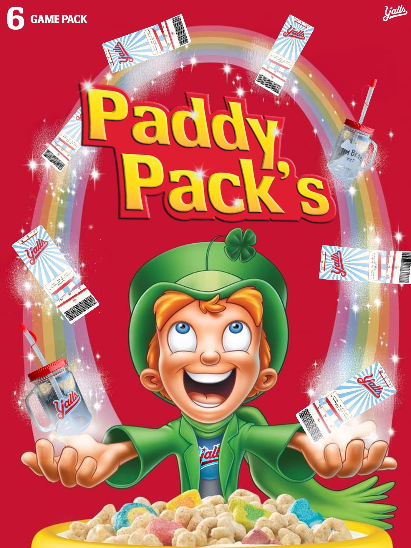 6-Game Paddy Pack's