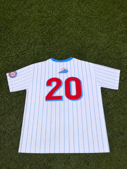 Adult Official Y'alls Authentic Pinstripe Jersey
