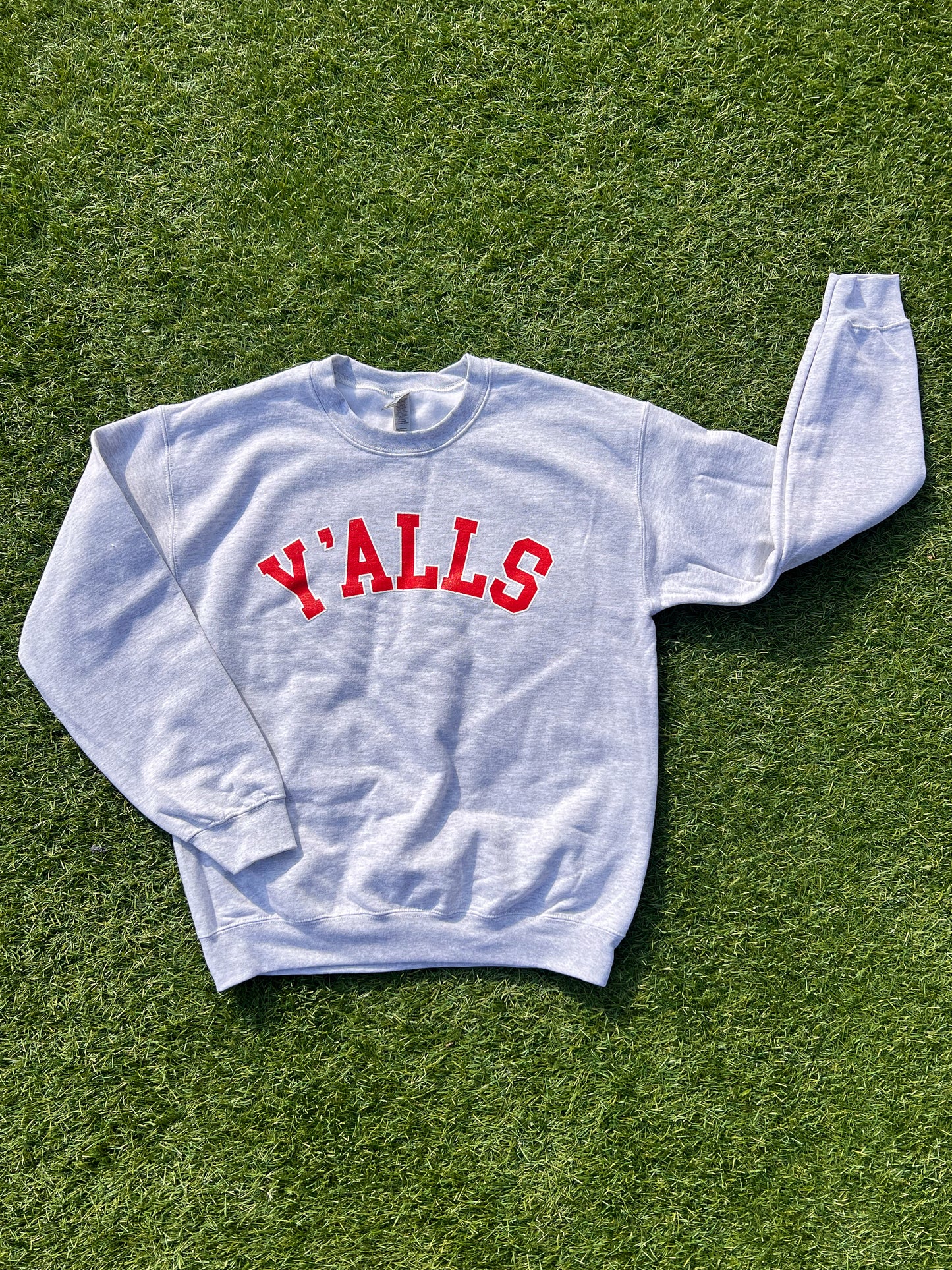 Collegiate Y'alls Crewneck Sweater