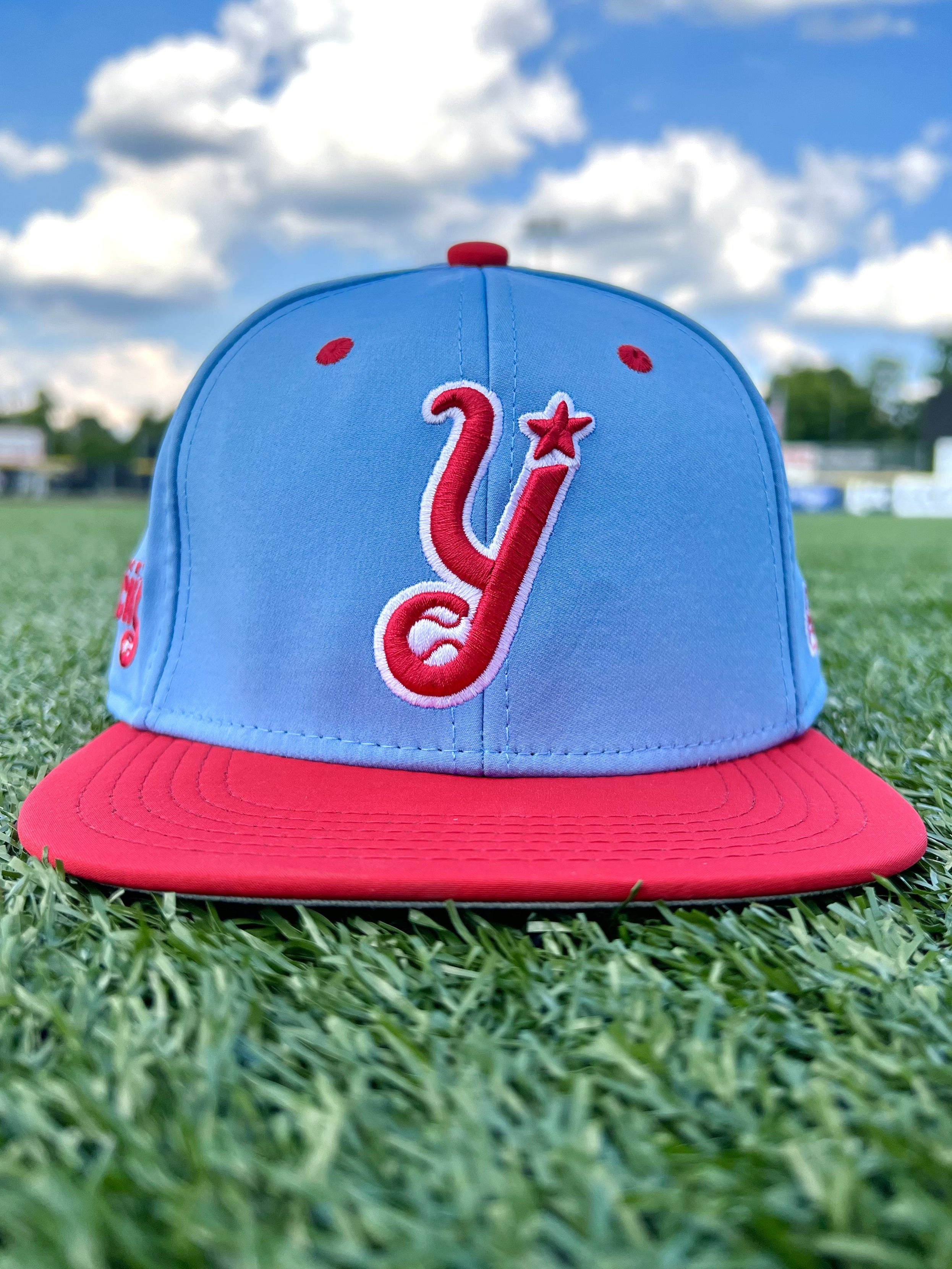 2021 Fitted Away Player Cap – Y'alls Baseball